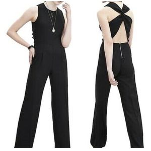Banana Republic Twist Back Jumpsuit Size 2P